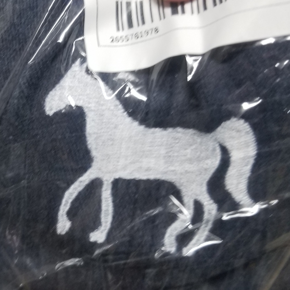 NIB blue and white horse baseball cap - Picture 2 of 4